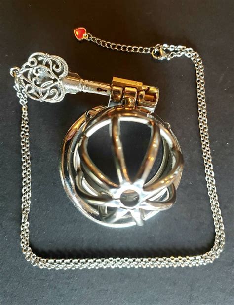 chastity key necklace|Pendant With Secret Key Storage